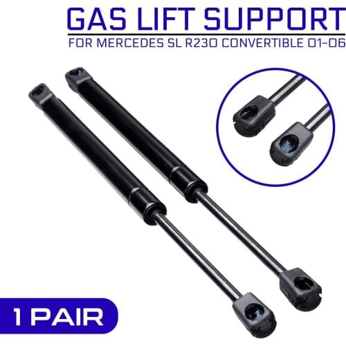 Rear Trunk Tailgate Gas Spring Shock Lift Strut Support Rod Arm Bars Bracket For Mercedes for Benz SL R230 Convertible 2001-2006