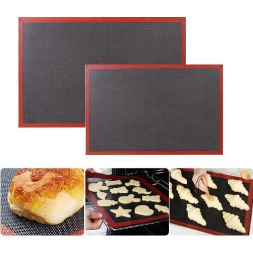 Nonstick Silicone Mat Pastry Puff Baking Mat Perforated Liner Pad Macaron Cookie Bread Mold Oven Sheet Bakeware Baking Tools