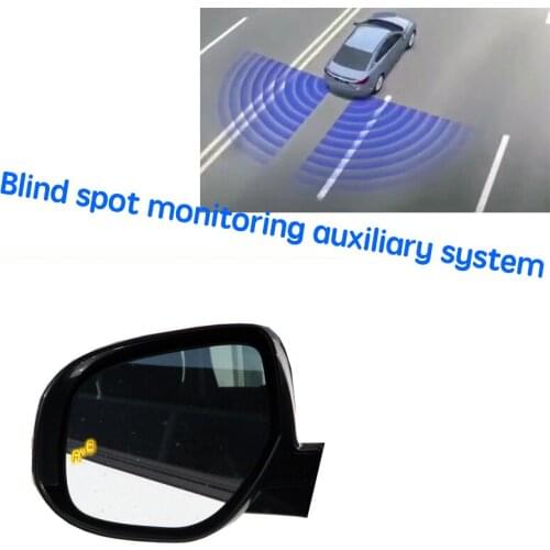 Car BSD BSM BSA Blind Area Spot Warning Drive Mirror Rear Radar Detection System For Mitsubishi GF GG ZJ ZK 2013~2020