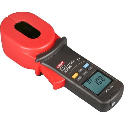 Digital Clamp Earth Ground Resistance Testers UNI-T UT273 0.01-1000ohm w/Auto Calibration Leakage Current Test Megohmmeter