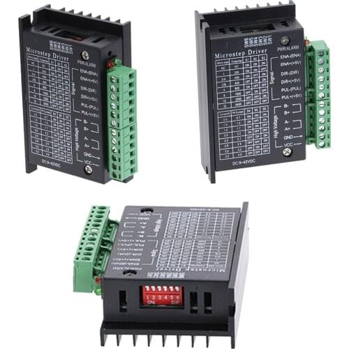3Pc TB6600 42/57/86 Router Machine Stepper Motor Driver 32 Segments Upgraded Version 4.0A 42VDC for CNC Router Engraving Machine