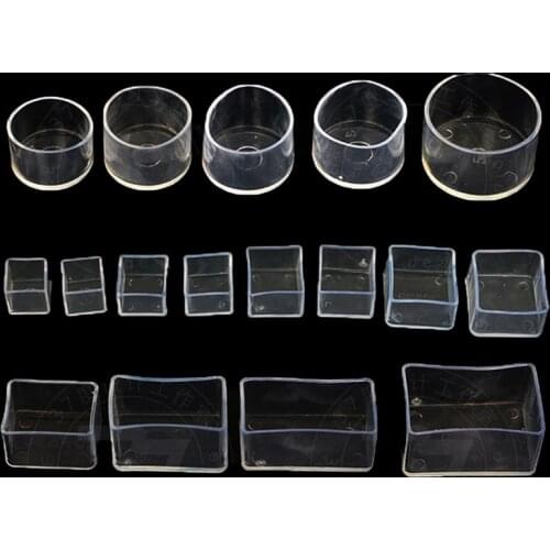 4pcs/set Chair Leg Caps Rubber Feet Protector Pads Furniture Table Covers Socks Hole Plugs Dust Cover Furniture Leveling Feets