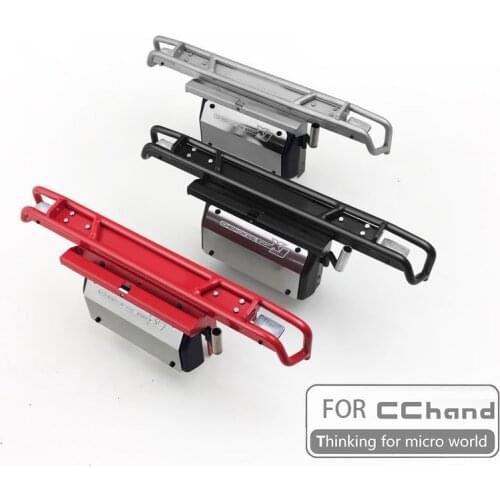 Metal TUBE rear bumper for AXIAL CC hand SCX10 90046/90047 cherokee RC car toy