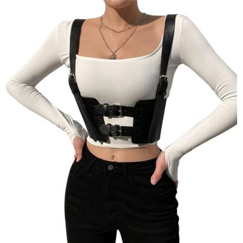 2021 Fashion Trend Lady PU Waist Seal with Adjustable Belt Skinny Fit Sexy Style Summer Solid Color Fit Cummerbunds Accessories