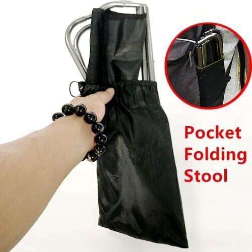 Portable Outdoor Folding Fishing Chair Aluminium Alloy Ultralight Folding Chair Picnic Fishing Camping Stool Family Activities