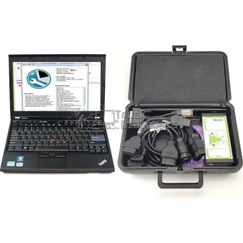 PTT 2.7 Dev2 for volvo developer tool for volvo vocom 88890300 VCADS volvo truck construction diagnostic tool +T420 laptop