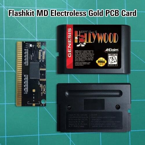 Spot goes to Hollywood - Flashkit MD Electroless Gold PCB Card 16 bit MD Games Cartridge For MegaDrive Genesis console