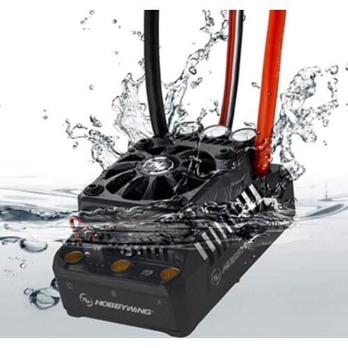 Hobbywing EzRun Max6 V3/ Max5 V3/MAX10 SCT 160A / 200A /120A Speed Controller Waterproof Brushless ESC for 1/6 1/5 RC Car