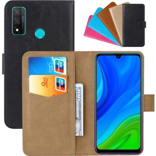Luxury Wallet Case For Huawei Nova lite 3+ PU Leather Retro Flip Cover Magnetic Cases Strap