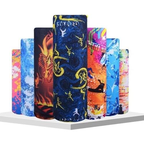 Outdoor Scarf Sun Protection Camping Riding Bandana Scarves Neck Head Scarf Bandanas Flower Elegant Print Men Scarf shemagh