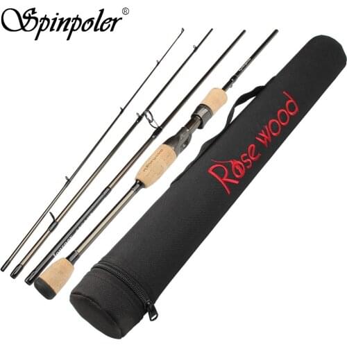 Super Lightweight 1.98m 7g-21g Portable Journey Travel Fishing Rod Medium Power with Premium Cork Handle for Bass Trout Pike