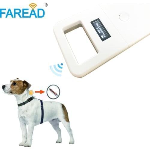 Light ISO11784/785 FDX-B microchip scanner Animal pet chip rechargable reader for dog,cat,horse