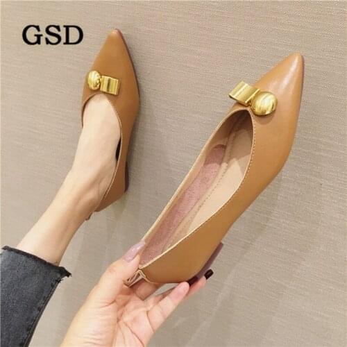 Summer Boat Shoes Woman Fashion Brand Flats High Quality Soft PU Leather Pointed Toe Women Single Shoes