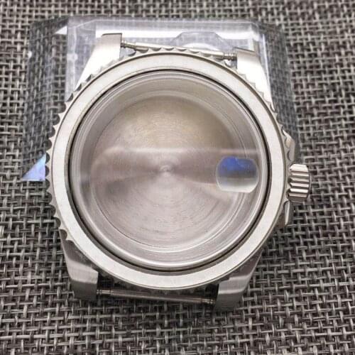 Substitute Green Water Ghost 40mm 316L steel case to fit nh35 / nh36 movement plane sapphire glass