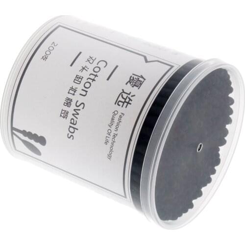 200x Plastic Handle Stick Cotton Swabs Baby Clean Makeup Applicator