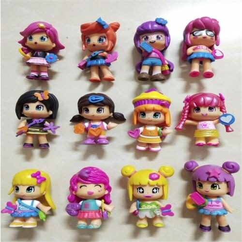 Random Lot Different 3/5/10pcs Spanish Pinypon Building Block Dolls Figurines Toys Boy&Girl Cosplay Figurines XMAS Gift For Kids