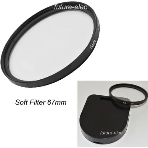 67 67mm Haze Soft Filter Focus Diffuser Effect Camera Lens Filters For Canon 70D 60Da 60D 7D 6D 5D Mark III II 5DIII 5D3 5D2 SLR