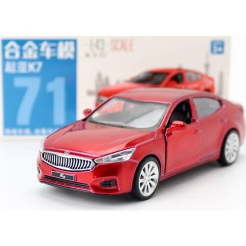 Caipo 1:43 Pull-back car KIA K7 Alloy Diecast Metal Model Car For Collection & Gift & Decoration