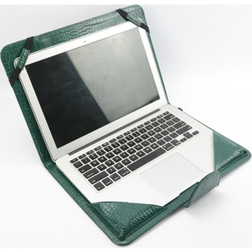 Custom Letters Crocodile Pattern Laptop Sleeve Cover For 13" Macbook Air Pro Retina Notebook Protective Case Holder