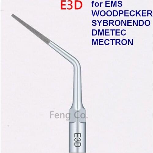 E3D Ultrasonic Scaler Tips Endo Perio Dental Scaling Fit EMS Woodpecker Handpiece Dentistry Instrument