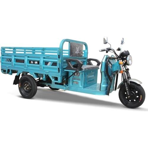 Electric tricycle to pull cargo truck, heavy electric car cargo, household small agricultural cargo battery car