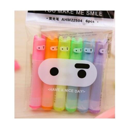 M&G 22504 Suit Fluorescent Markers 6 Color