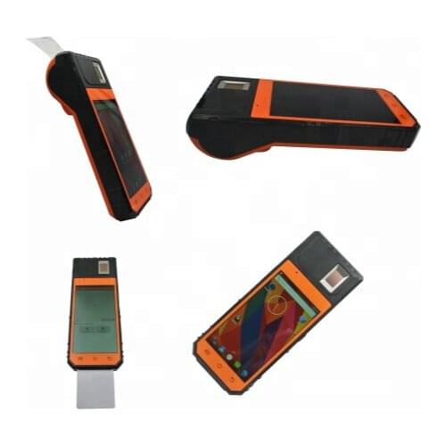 HFSecurity FBI certificated wireless android Barcode Scanner with thermal printing