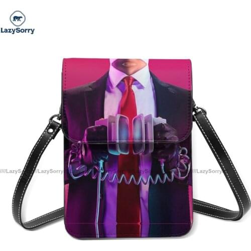 Hitman Shoulder Bag Work Female Mobile Phone Bag Gifts Stylish Leather Bags