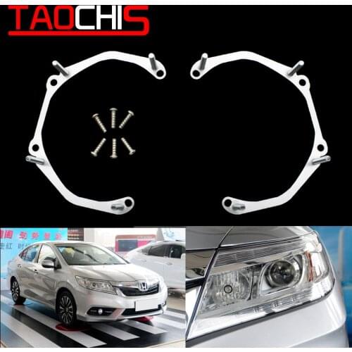 TAOCHIS frame adapter Head light for HONDA CRIDER 2013- Hella 3R G5 5 Bi xenon Projector lens Framework