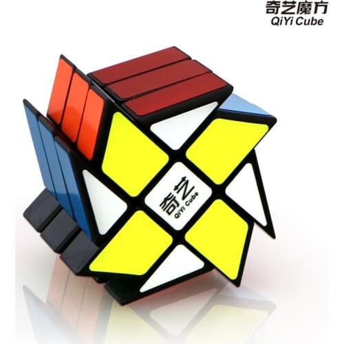 QiYi Windmill 3x3x3 Magic Cube Speed Twist Magic Cube Puzzle toy antistress Rubis Neo Cubo Magico Children