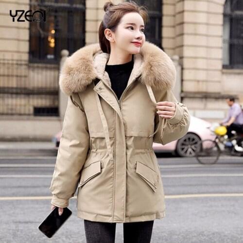 Женские модные пуховики Yzeqi China At AliExpress