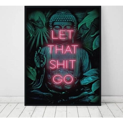 Funny Bathroom Sign Canvas Prints And Poster Quote Bathroom Art for Female Painting Wall Picture Bathroom Decor