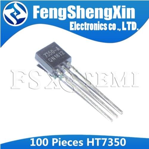 100pcs HT7350 TO-92 HT7350-A HT7350-1 TO92 7350-A 7350 three-terminal regulator chip
