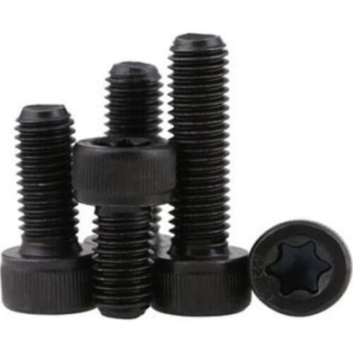 2-5PCS/LOT M5 m6 m8 m10 Grade 12.9 Alloy Steel Torx Cap Head Screw Bolt