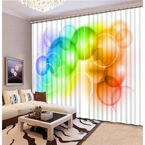 3D Window Curtain Dinosaur print Luxury Blackout For Living Room colorful curtains