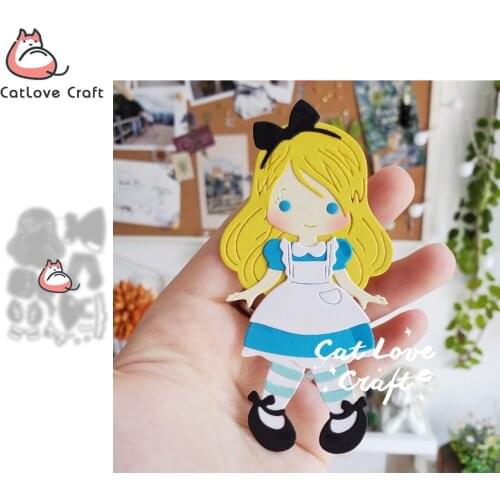 Catlove Fairy tale characters Metal Cutting Dies Scrapbooking Stencil Die Cuts Card Making DIY Craft Embossing New Dies For 2021