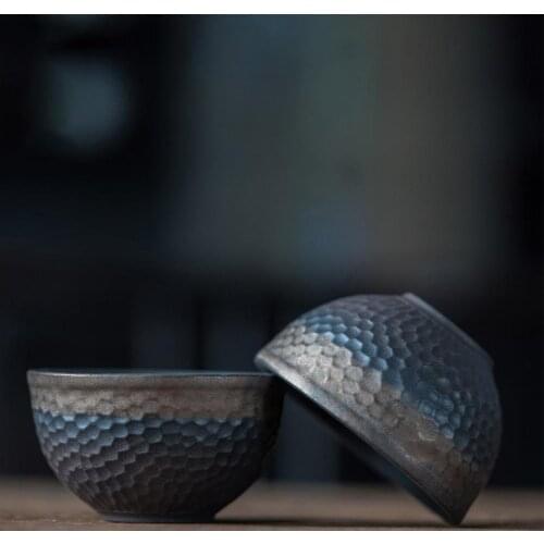 Tea Cup Eco-friendly Retro Ceramics Handmade Antique Style Tea Mug for Home