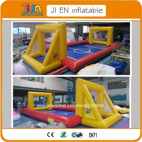 Custom make soccer field / inflatable football court / Inflatable soap football field