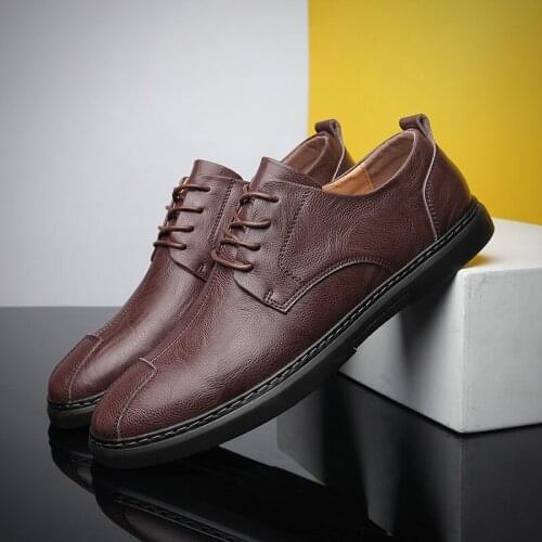 Hombre spring Fashion masculino cuero fashion leisure causal Sneakers casual Casual canvas mens Shoes Breathable sneakers Light