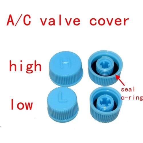 20pieces/lot Automotive air conditioning compressor valve cover High Dust cover refrigerant high pressure lid