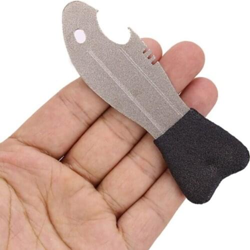 Summer Outdoor Multi-functional Sharpener Grinding Hooks Fishhook Sharpening Fishing Tackle Accessory