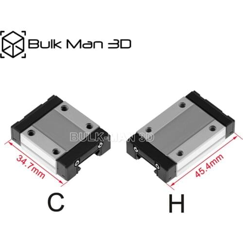 Linear Slide Bearing Block MGN 7C/7H/9C/9H/12C/12H/15C/15H Linear Block for Engraving Cutting Machine