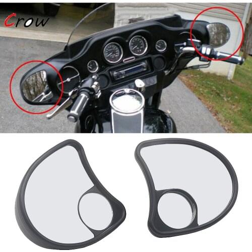 Motorcycle Rearview Mirror For Harley Touring Electra Glide Ultra Limited 2014-Up Inner Fairing Mount Side Mirrors