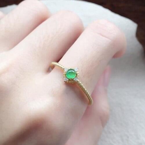 Designer original new diamond wrapped Egg ball hemp wreath opening adjustable fresh charm ladies brand silver jewelry