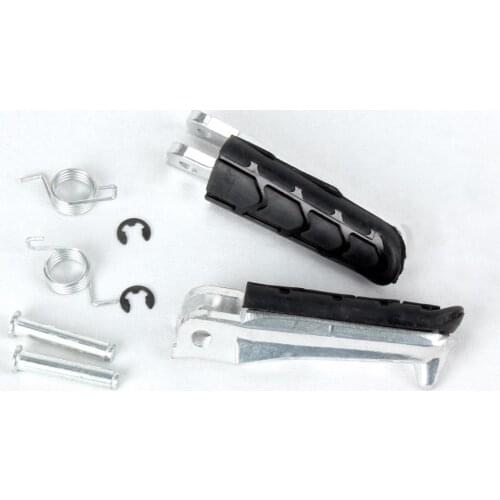 Motorcycle Front Foot Pegs Footrest For Honda CBR 600 F3 F4i 900 929 954 1000 RR For Suzuki GSXR 600 750 1000 Boulevard C50 M50