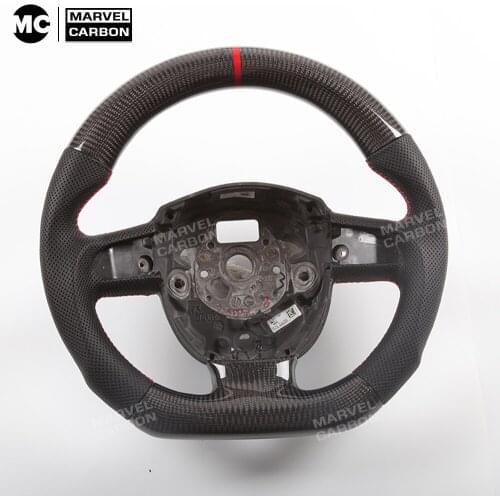 100% Real Carbon Fiber Steering Wheel for Au-di A3 A4
