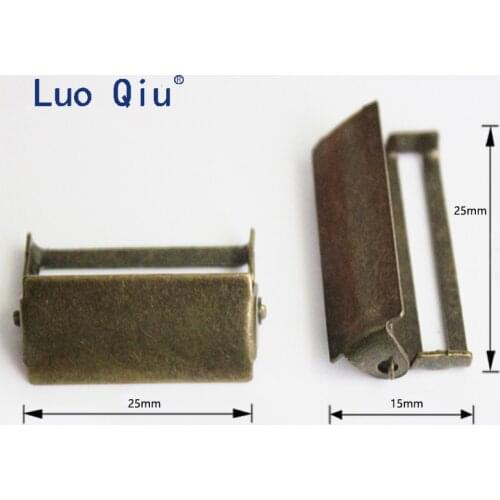 Suspender belt belt buckles for men Suspenders clips strap accessories metal adjust buckle Regulate clamp 25mm 100pcs/lot