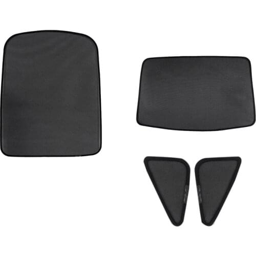 Car Front Rear Sunroof Skylight Shading Net Sun Shades Glass Roof Sunshade Triangular Window Sunshade for Tesla Model 3