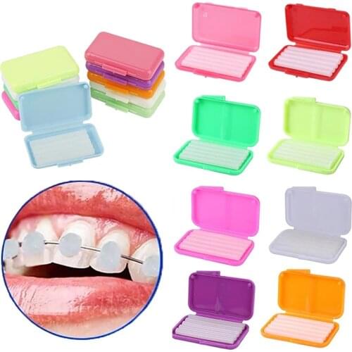 Dental Orthodontics Wax Oral Hygiene Tool Scent For Braces Bracket Gum Irritation Teeth Whitening Kit Teeth Care Oral Hygiene