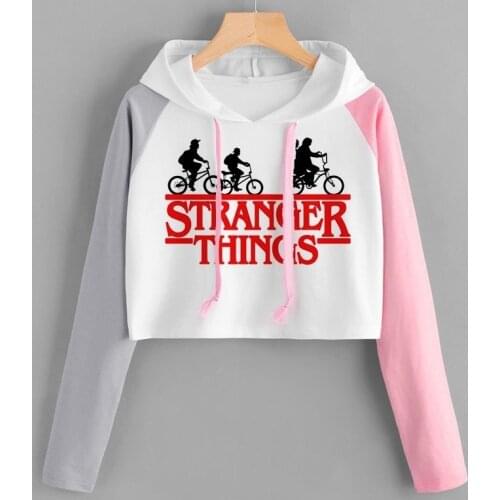 Stranger Things Hoodie Woman Hooded Hoodies Kpop Sweatshirts Kawaii Korean Oversized Harajuku Hip Hop Hoodie Sweatshirt Men
